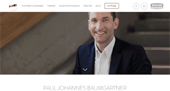 Desktop Screenshot of pauljohannesbaumgartner.de